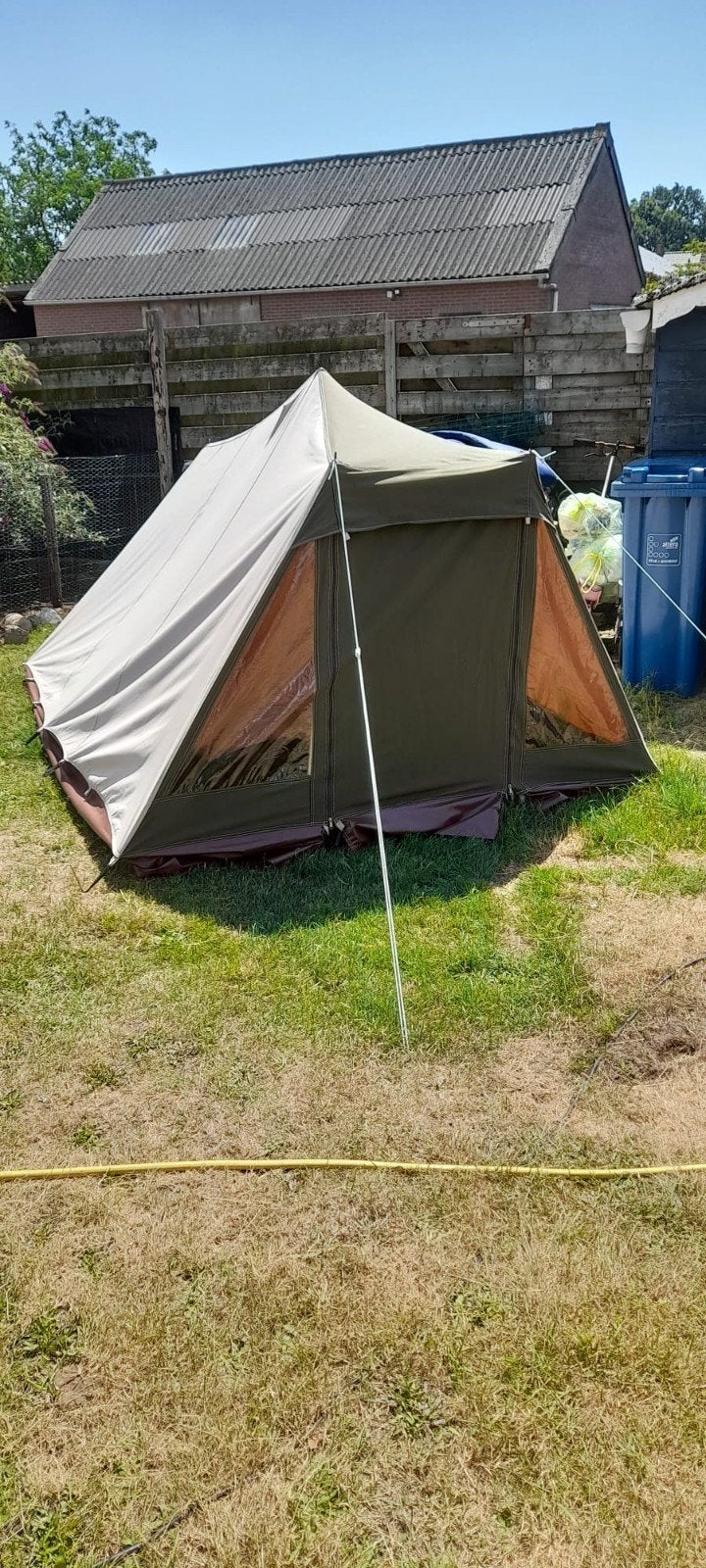 Vintage slaaptentje, Caravans en Kamperen, Ophalen, Gebruikt