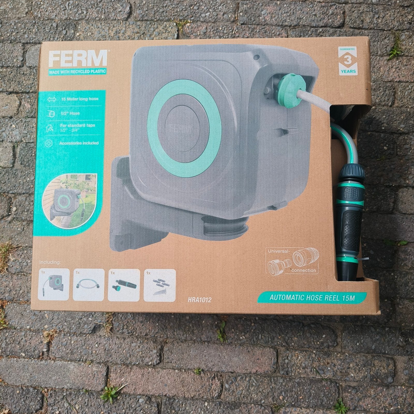 FERM automatische slanghaspel, Ophalen, Nieuw