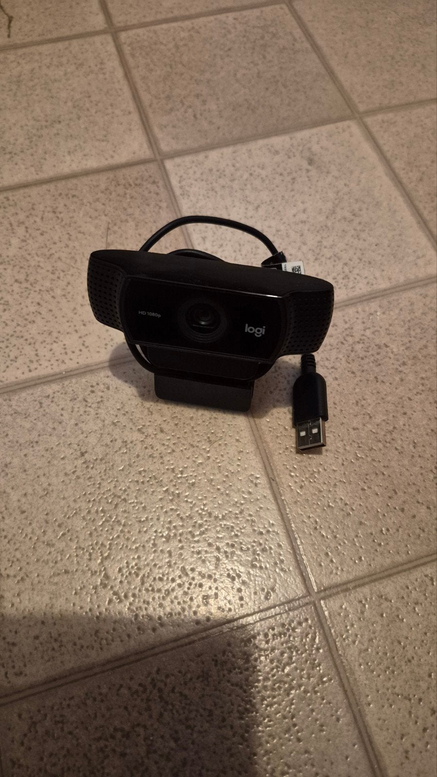 Logitech C922 Pro Stream Webcam, Computers en Software, Gebruikt, Logitech, Ophalen of Verzenden, Monitorclip