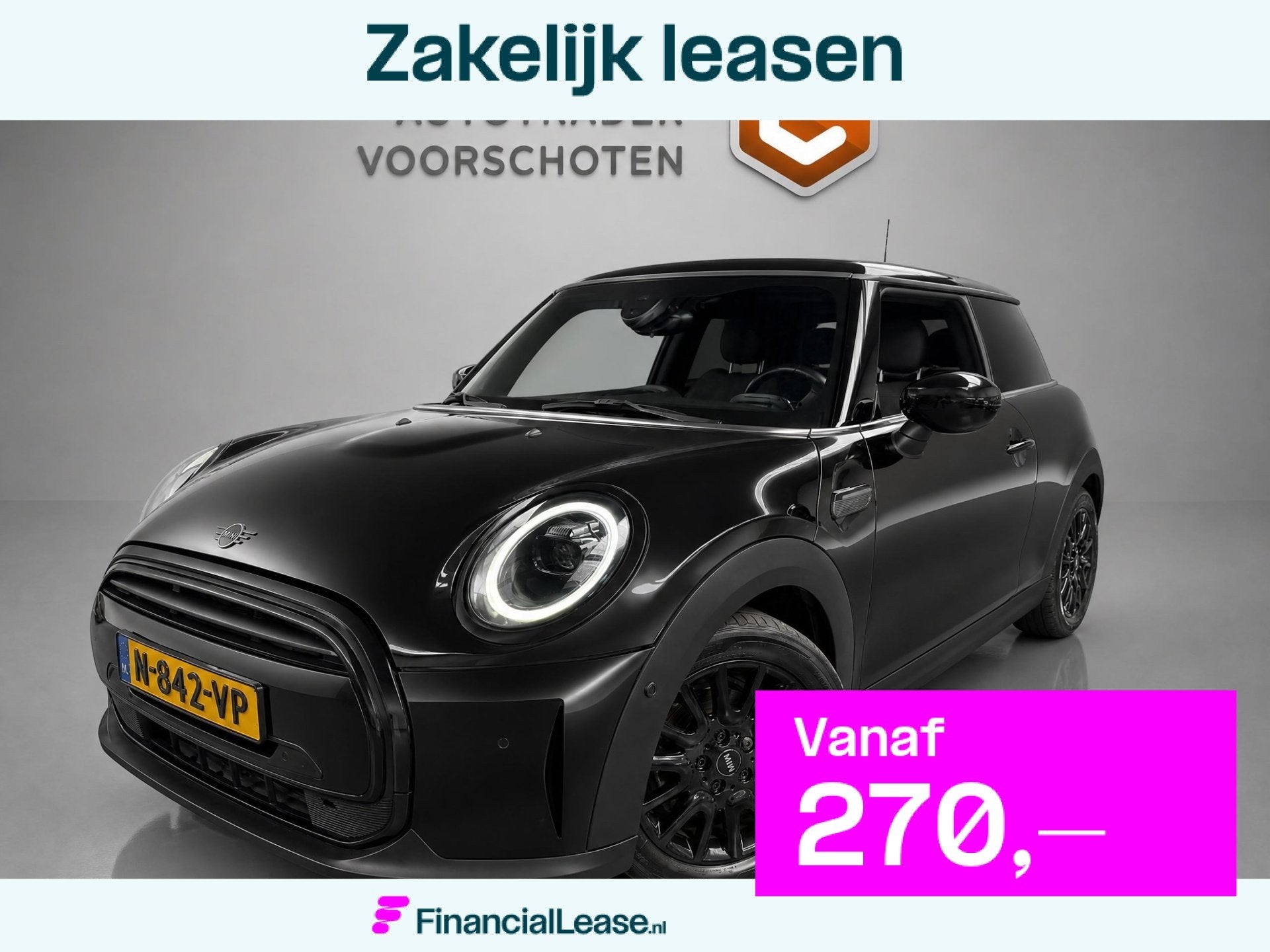 Mini 3-Deurs 1.5 Cooper Classic |Achteruitrijcamera|Carplay|, Automatische klimaatregeling, Gebruikt, 4 stoelen, Origineel Nederlands