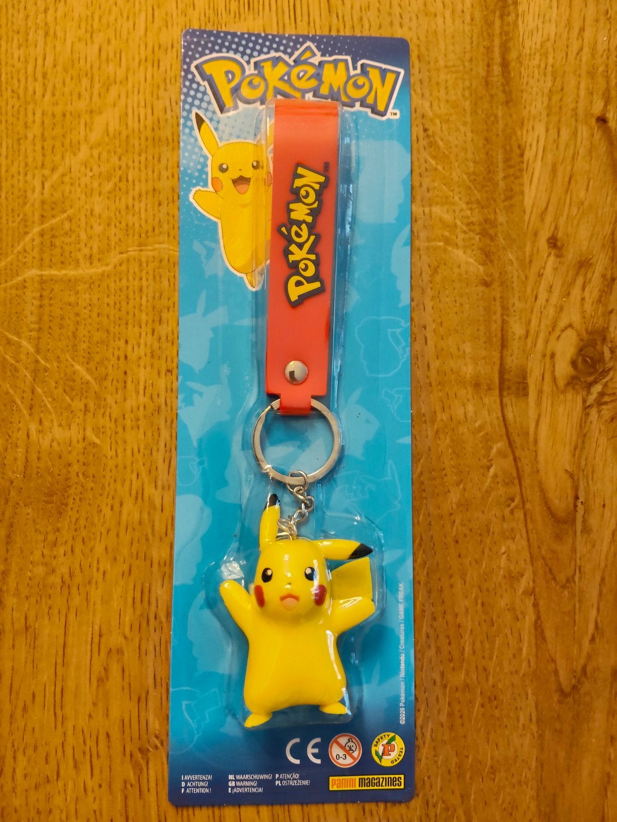 Pokémon Pikachu sleutelhanger, Ophalen of Verzenden, Nieuw, Knuffel of Figuurtje