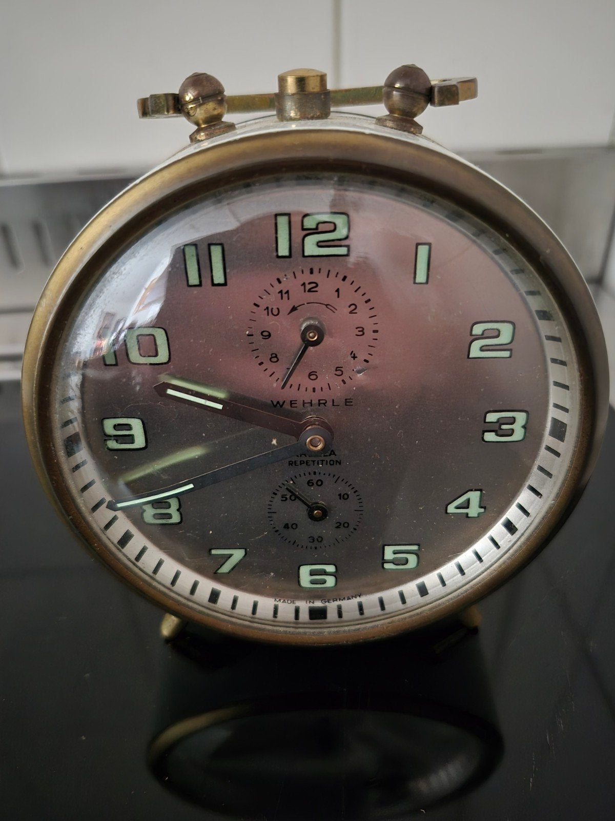 Vintage Wehrle Arella Repetition wekker - Made in Germany, Ophalen