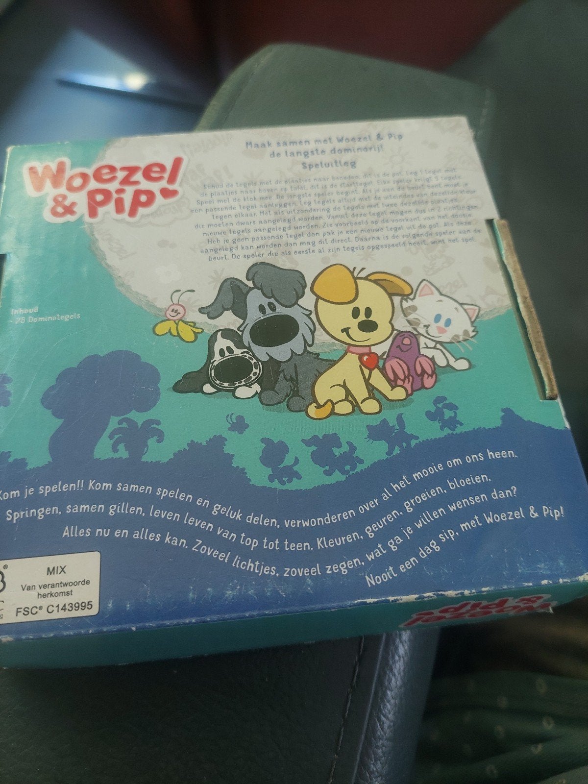 Woezel en Pip Domino 5 euro, Ophalen of Verzenden, Zo goed als nieuw