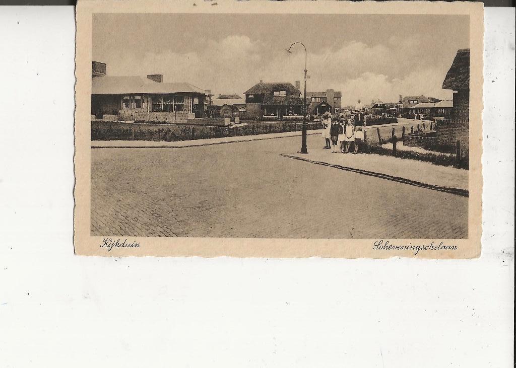 Kijkduin Scheveningschelaan met Jeugd HK Egg, Ophalen of Verzenden, 1920 tot 1940, Ongelopen, Zuid-Holland