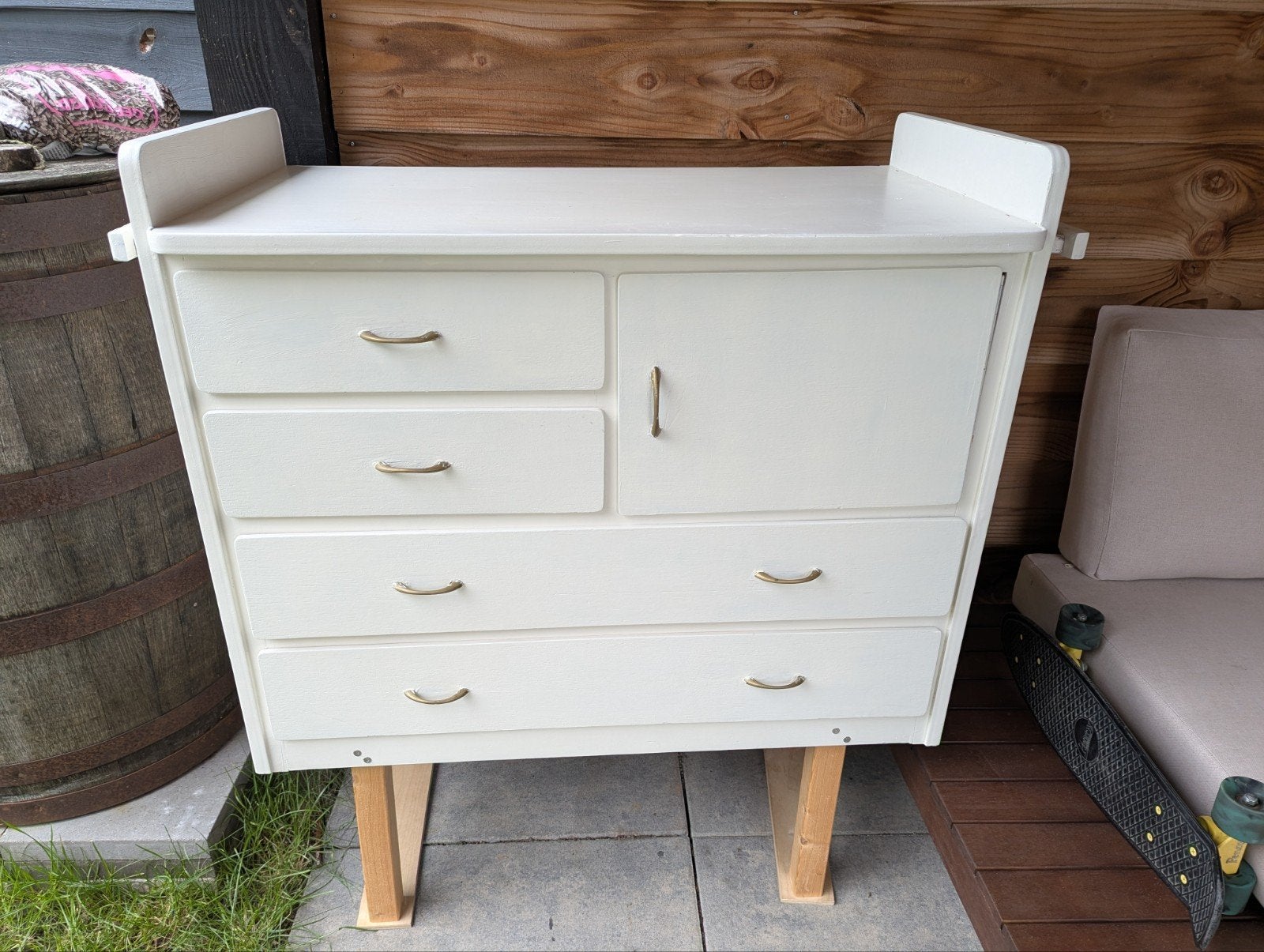 commode vintage, Gebruikt, 75 tot 100 cm, Commode, Ophalen