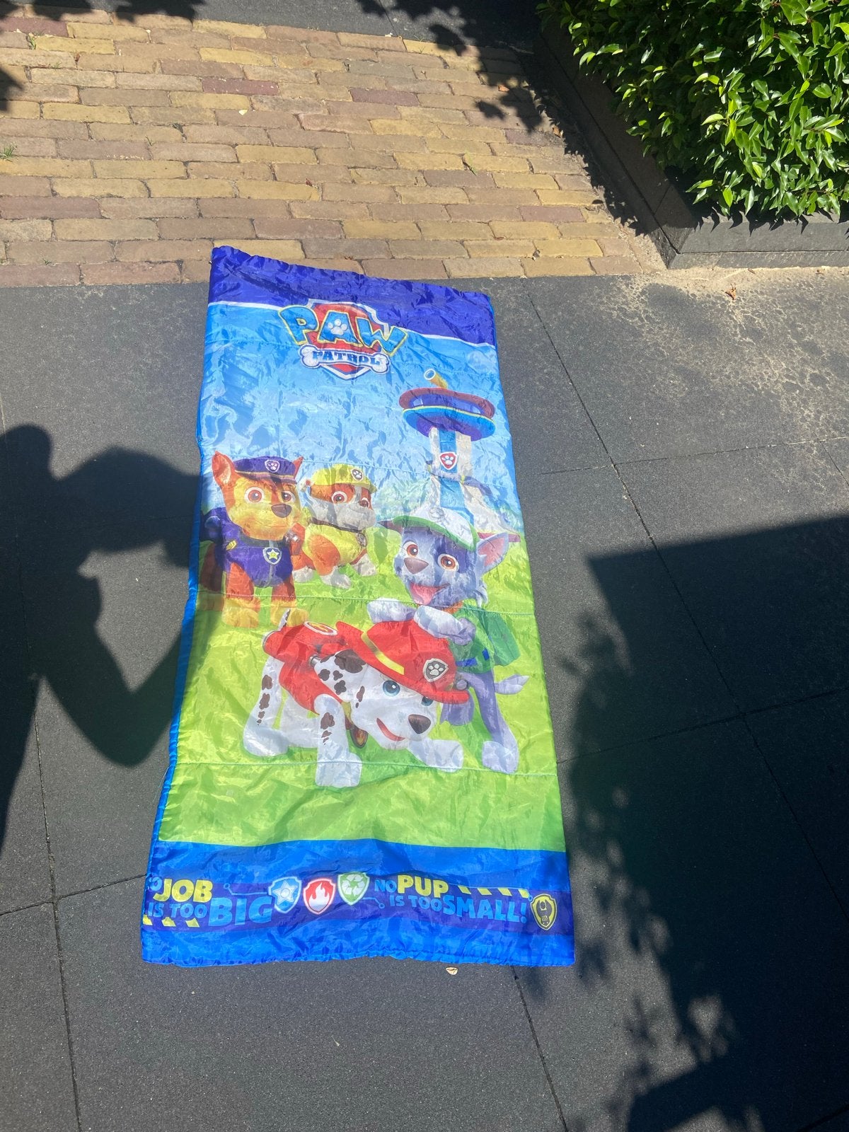 Paw Patrol Slaapzak, Caravans en Kamperen, Ophalen of Verzenden, Gebruikt