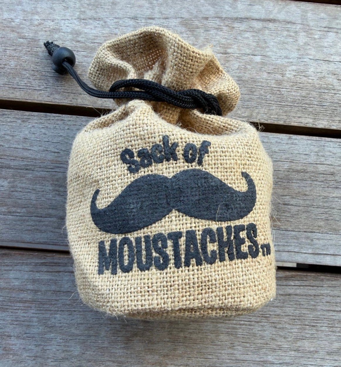 Sack of Moustaches - Grappige baardenset, Ophalen of Verzenden, Zo goed als nieuw