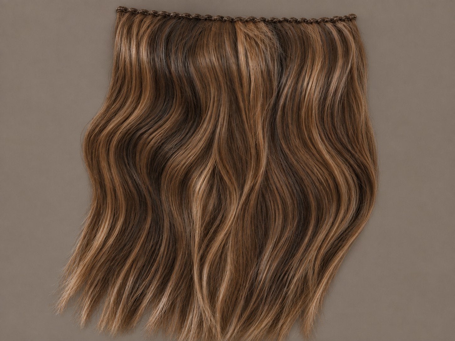 Balmain Clip-in Extensions 35 cm, Ophalen of Verzenden, Zo goed als nieuw, Pruik of Haarverlenging