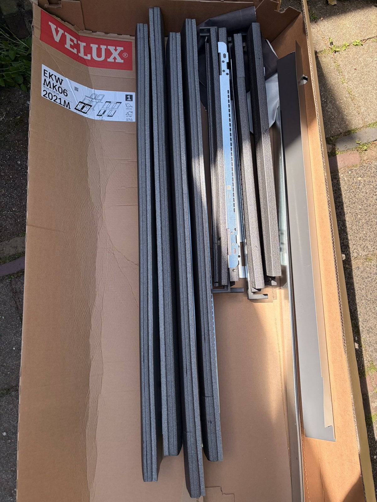 Isolatieranden voor Velux dakraam, Doe-het-zelf en Verbouw, Ophalen, Raamkozijn, Nieuw, Metaal