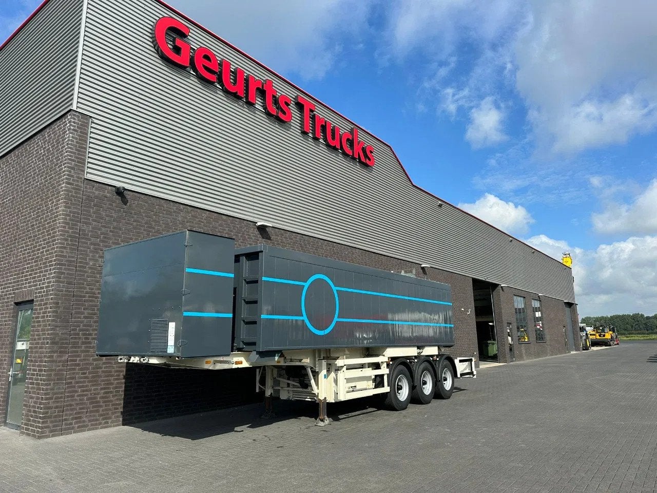 Kempf SKM 39/3CEMENTDEKVLOER TRAILER/CHAPE/MORTEL/SCREEDPUMP, Overige brandstoffen, Bedrijf, Aanhangers en Opleggers, Te koop