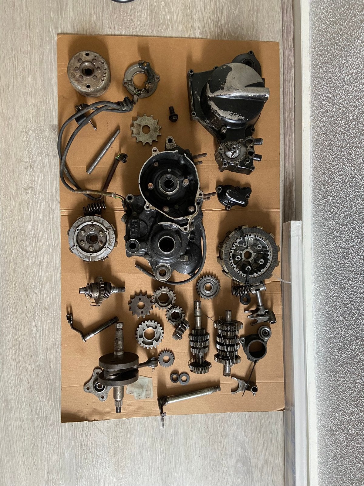 Honda CR80 blokdelen CR 85, Ophalen of Verzenden, Gebruikt