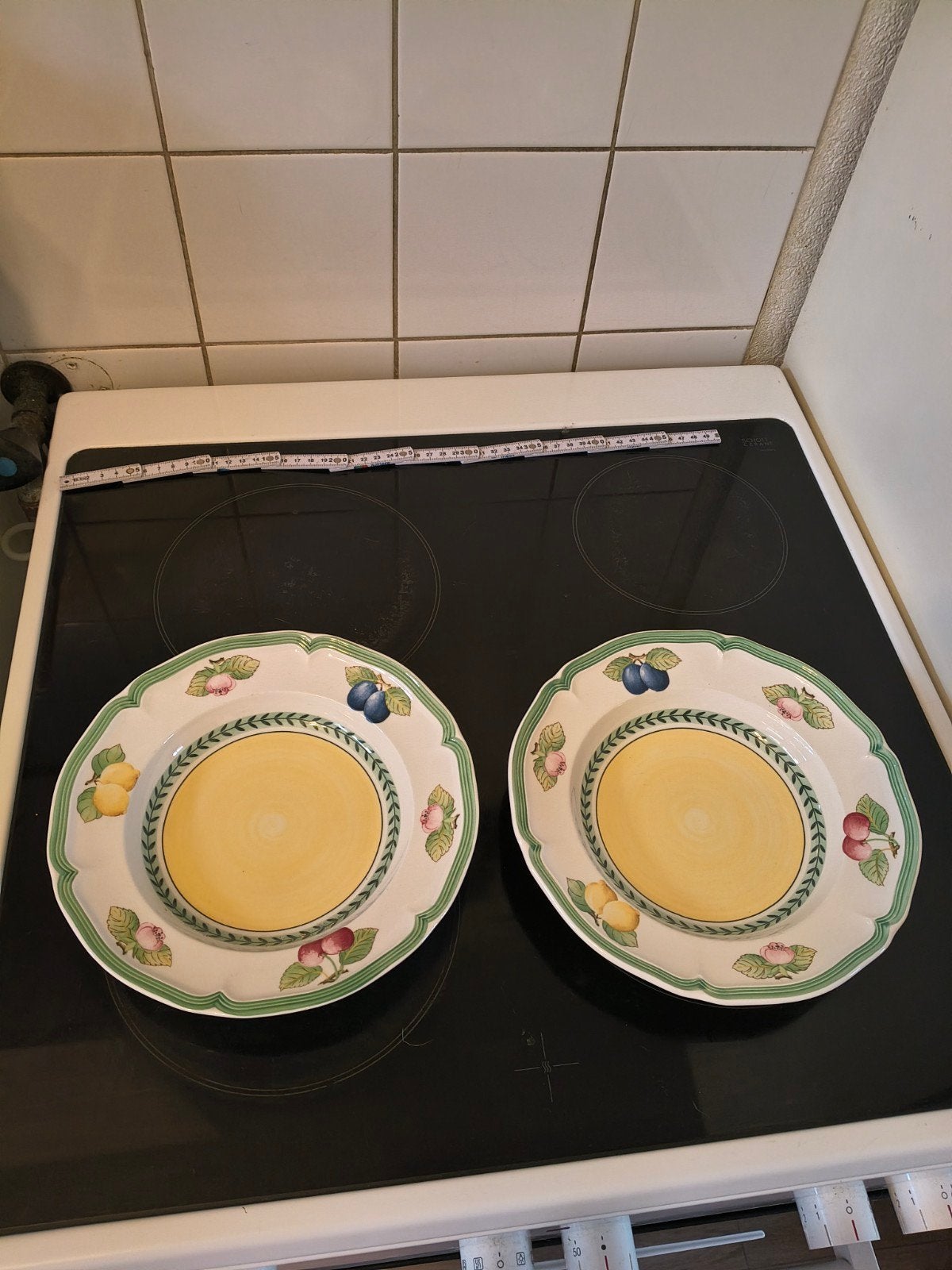 Villeroy & Boch French Garden Fleurence borden, Ophalen of Verzenden, Zo goed als nieuw, Bord(en), Porselein