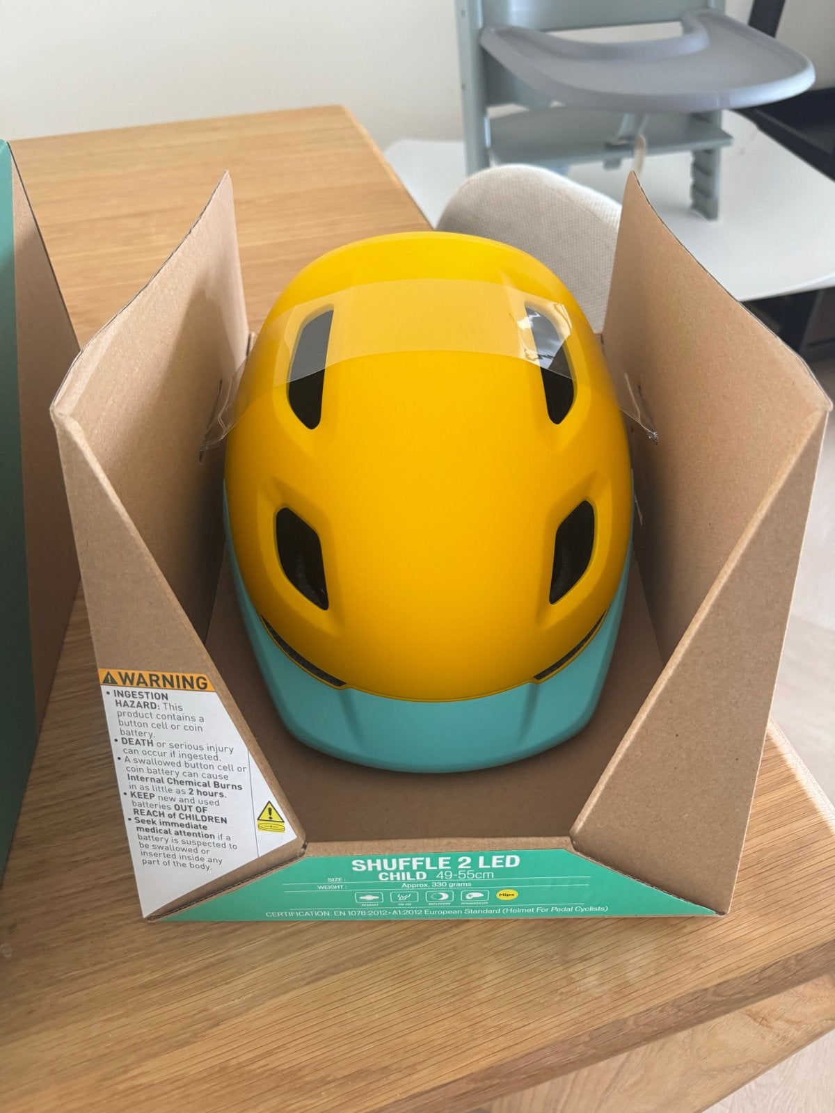 Specialized Shuffle 2 LED MIPS Kids Helmet – 49–55 cm, Fietsen en Brommers, Ophalen of Verzenden, Nieuw, Overige maten, Jongen of Meisje