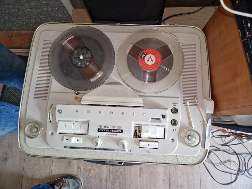 Grundig TK46 Bandrecorder - Vintage Stereo Geluid, Ophalen, Bandrecorder