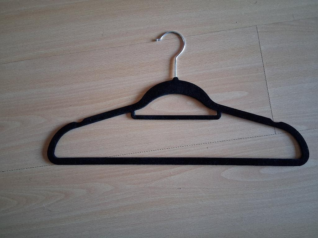 Fluwelen kledinghangers zwart, Kleding | Dames, Kledinghangers, Ophalen, Zo goed als nieuw, Fluweel, Volwassenen