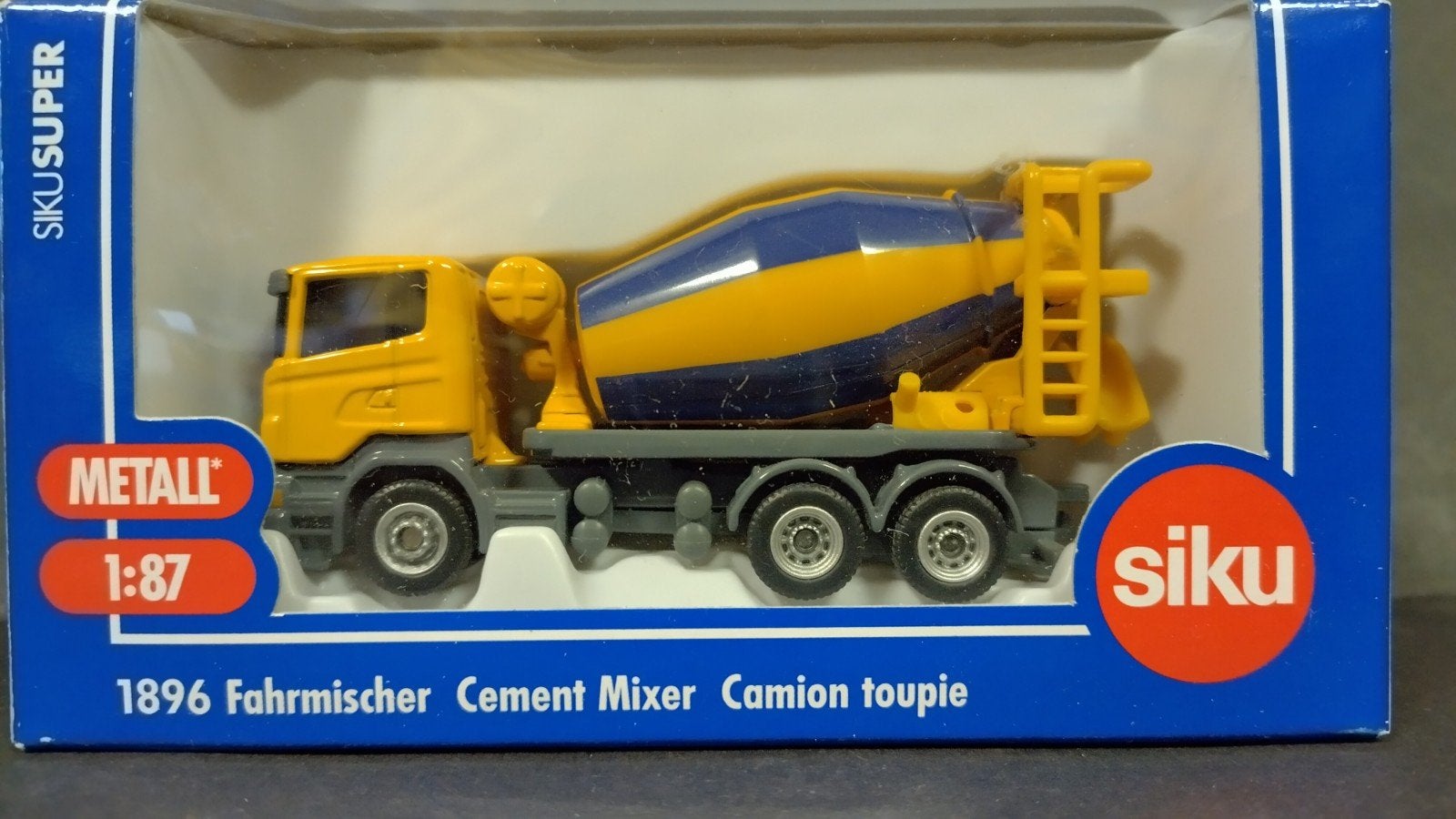 Scania Beton Mixer 1;87 Siku Metal Pol, SIKU, Verzenden, Nieuw, Bus of Vrachtwagen
