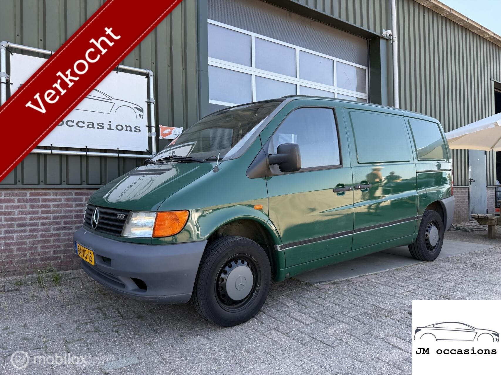 Mercedes Vito Bestel 113|Benzine|2x schuifdeur|Nieuwe APK|, Auto's, Bestelauto's, Euro 2, 1998 cc, Gebruikt, 4 cilinders