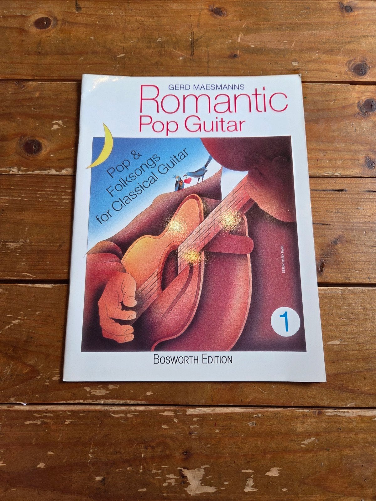 Gerd Maesmanns - Romantic Pop Guitar (Nieuw), Gitaar, Verzenden, Les of Cursus, Nieuw