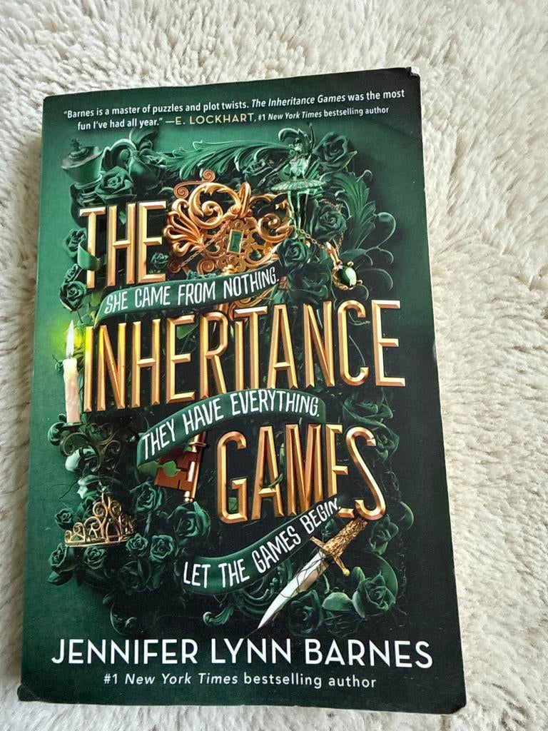 The Inheritance Games - Jennifer Lynn Barnes (deel 1), Boeken, Ophalen of Verzenden, Gelezen