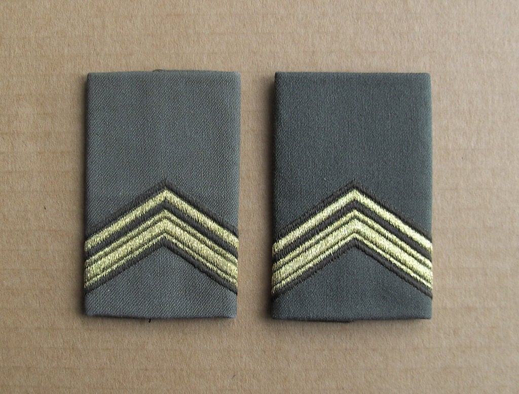 rangen trui - Sergeant.1, Ophalen of Verzenden, Landmacht, Nederland, Embleem of Badge
