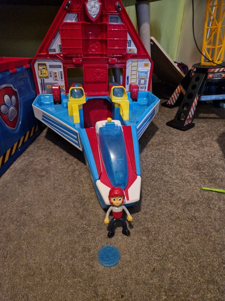 Paw patrol grote vliegtuig, Ophalen, Zo goed als nieuw