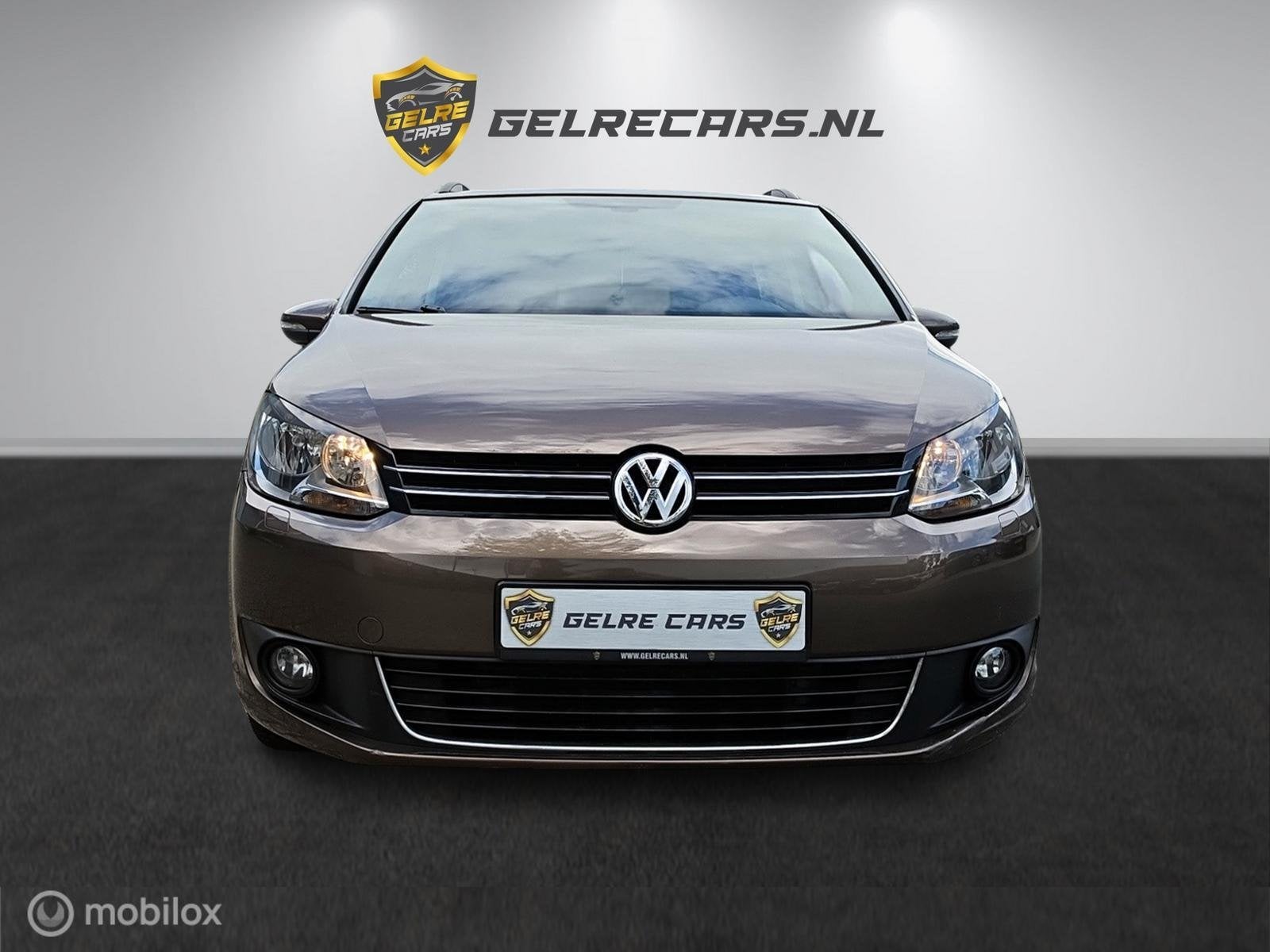 Volkswagen Touran 1.4 TSI Edition 7 persoons TOPSTAAT, Auto's, Voorwielaandrijving, Zwart, 4 cilinders, Bruin