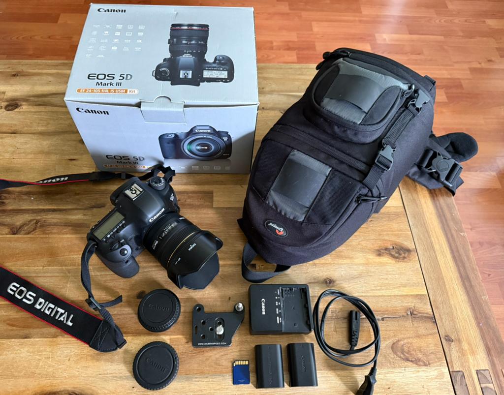 Canon EOS 5D Mark 3 - Complete set!, Audio, Tv en Foto, Fotocamera's Digitaal, Ophalen of Verzenden, Zo goed als nieuw, Canon