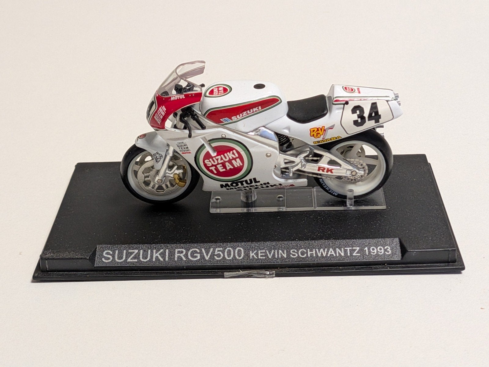 Suzuki RGV500 - Kevin Schwantz - Lucky Strike Suzuki, Ophalen of Verzenden, Zo goed als nieuw, Motor, Overige merken