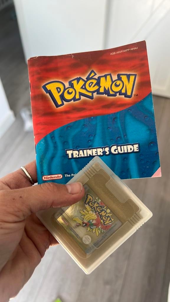 Gold version pokemon, Avontuur en Actie, 1 speler, Ophalen of Verzenden, Zo goed als nieuw