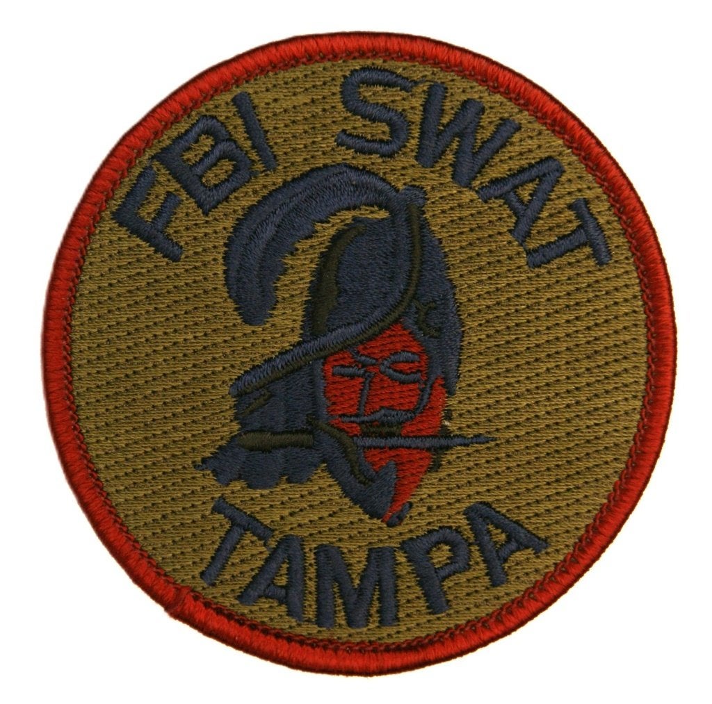 Patch / Embleem USA FBI SWAT - Tampa Florida, Ophalen of Verzenden, Marechaussee, Amerika, Embleem of Badge