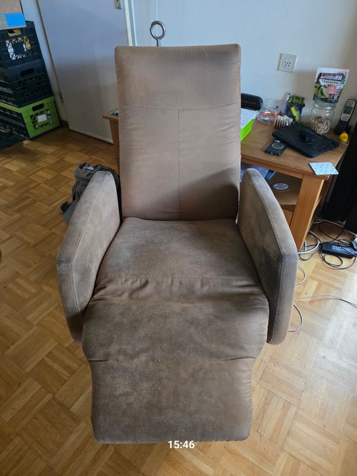 relax stoel, Ophalen, Gebruikt, 75 tot 100 cm, Stof