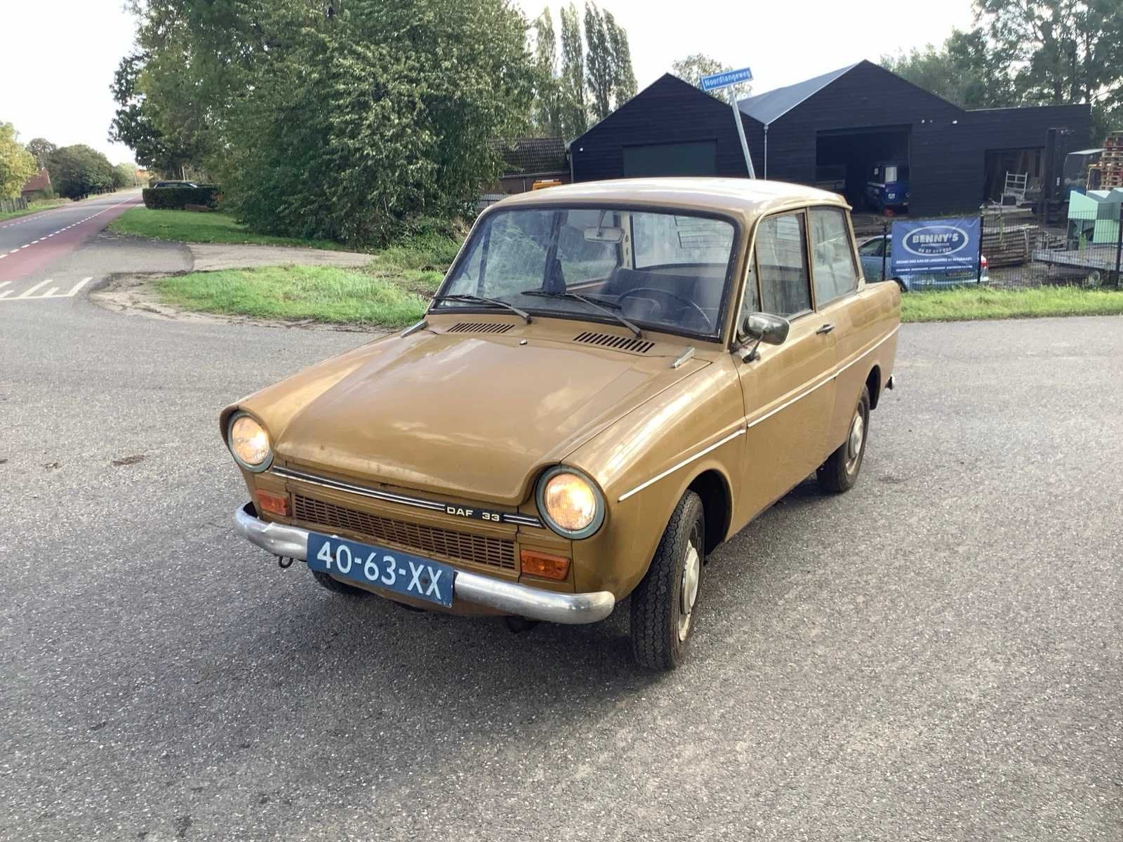 1973 - DAF - 33 - de Luxe - Car, Auto's, Gebruikt, Overige carrosserieën, Bedrijf, Te koop