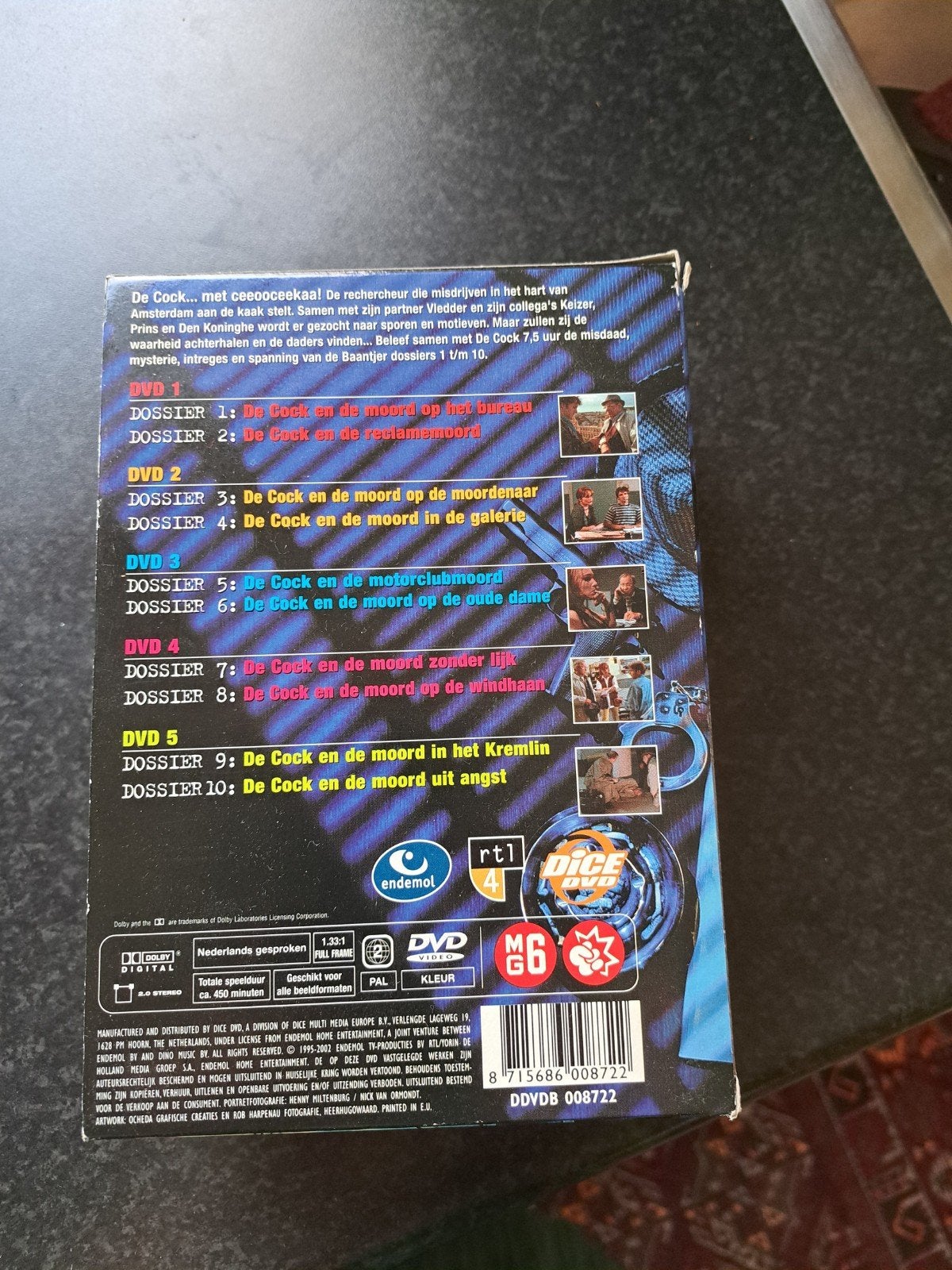 DVD box Baantje, Cd's en Dvd's, Alle leeftijden, Ophalen, Zo goed als nieuw, Overige genres