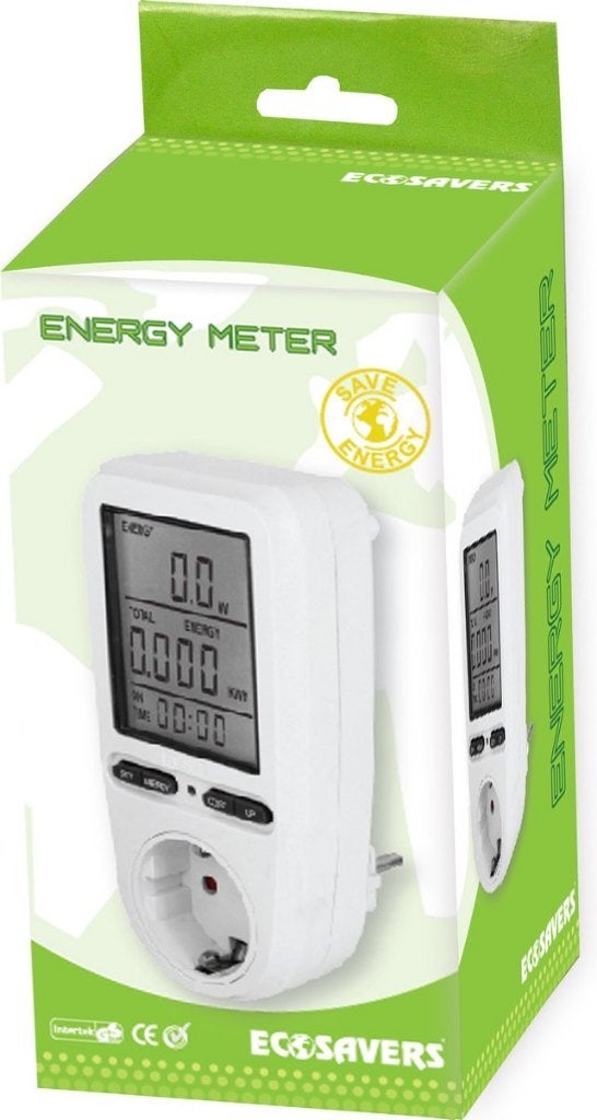 Energy Meter - Ecosavers, Doe-het-zelf en Verbouw, Meetapparatuur, Ophalen, Nieuw, Elektriciteit