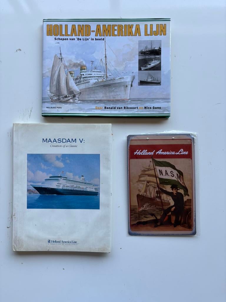 Memorabilia Nederlandse Passagiersvaart / Cruisevaart, Verzamelen, Ophalen of Verzenden, Gebruikt, Boek of Tijdschrift