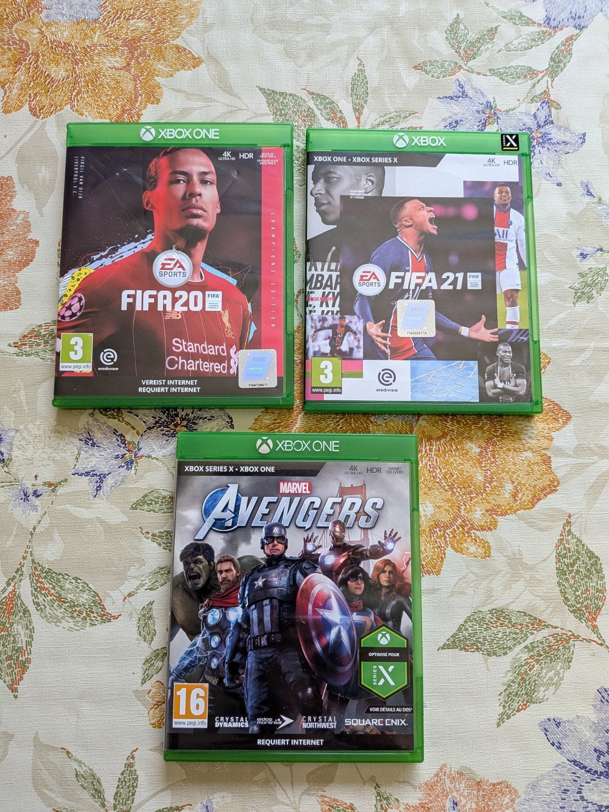 spellen voor de x box One, Ophalen, 1 speler, Zo goed als nieuw, Vanaf 3 jaar