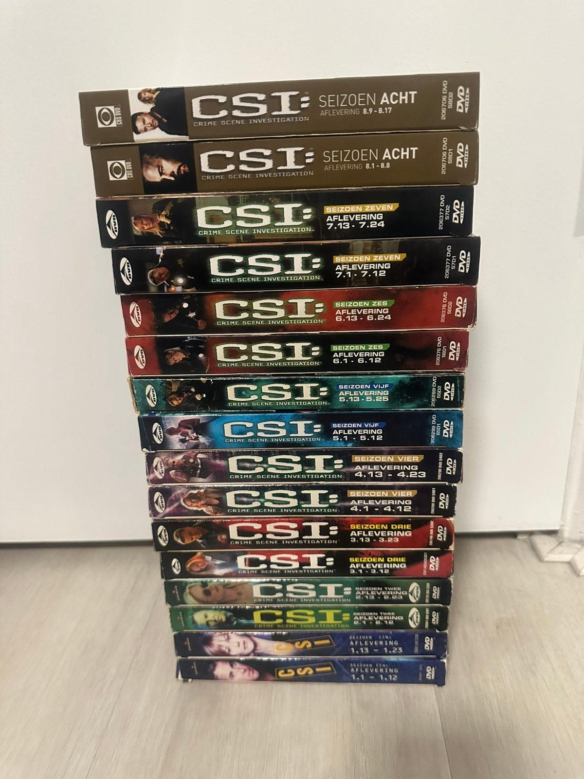 Crime Scene Investigation 70 DVDS zogoed als nieuw, Engels, Nederlands, Ophalen of Verzenden, Zo goed als nieuw