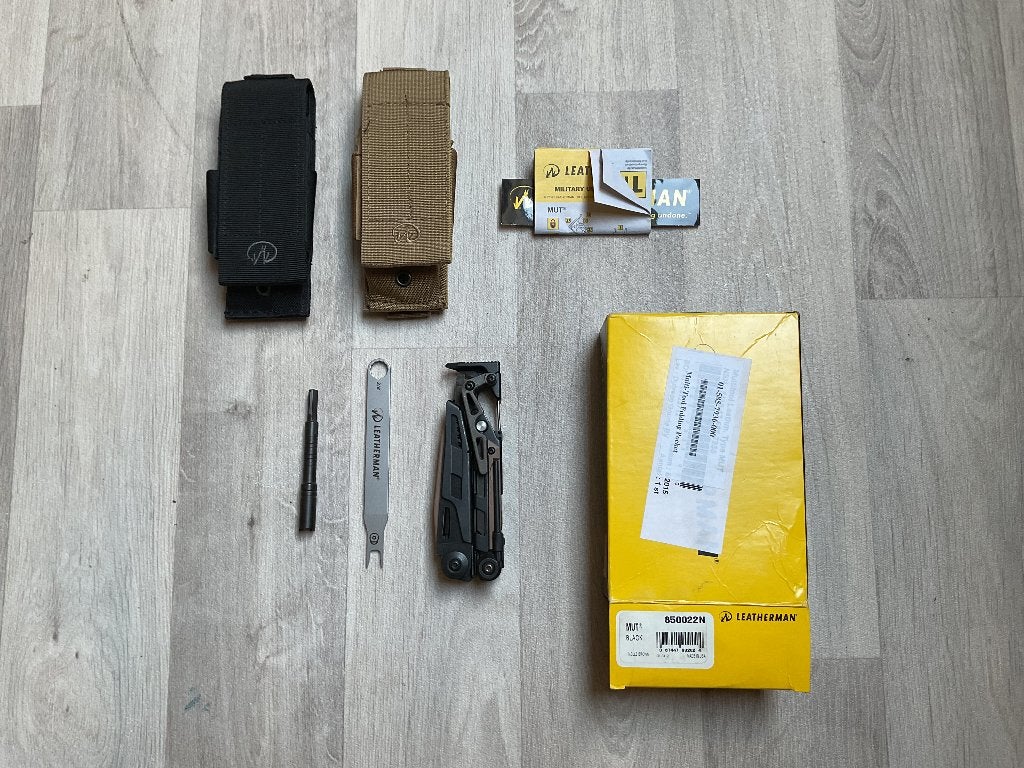 Vintage Leatherman Mut uit 2005 nieuw in doos multitool, Ophalen of Verzenden, Zo goed als nieuw