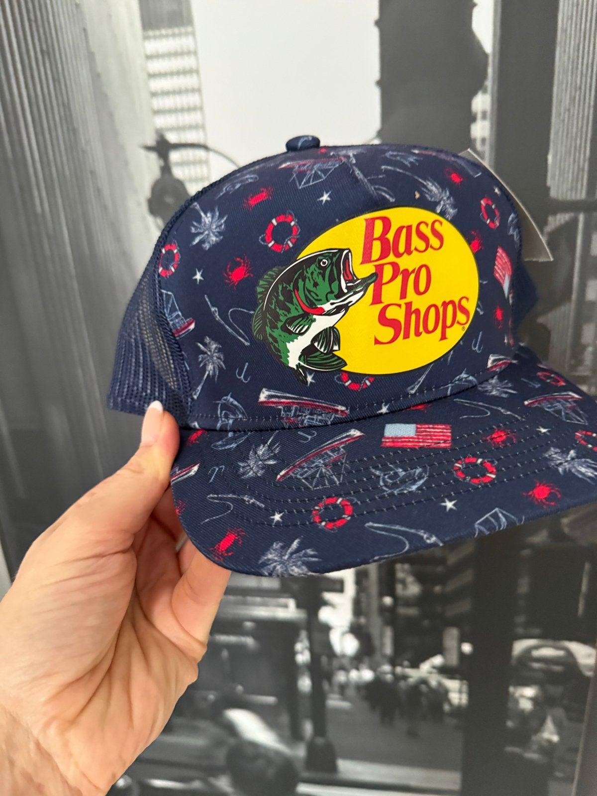 Bass Pro Shops Trucker Cap - Nieuw met labels, Verzenden, Nieuw, One size fits all, Pet