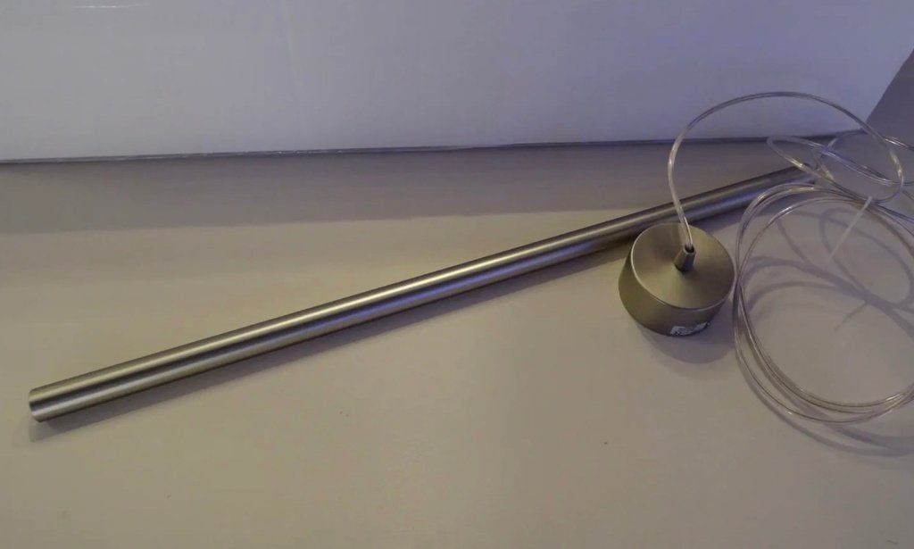 2 Hanglampen van Ilfari Eric Kuster nieuw in doos tube, Huis en Inrichting, Ophalen of Verzenden, Nieuw, Maretti, 50 tot 75 cm