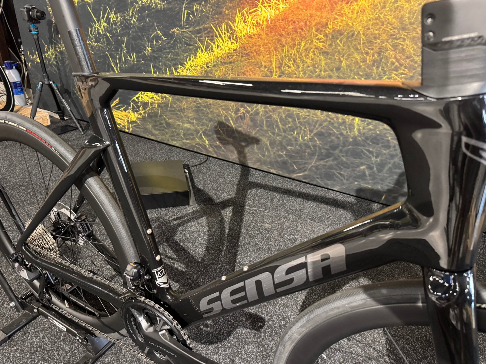 Sensa Giulia Supremo Ultegra Di2-Carbon wielen&stuur 58&61cm, Overige merken, 28 inch, Carbon, Nieuw