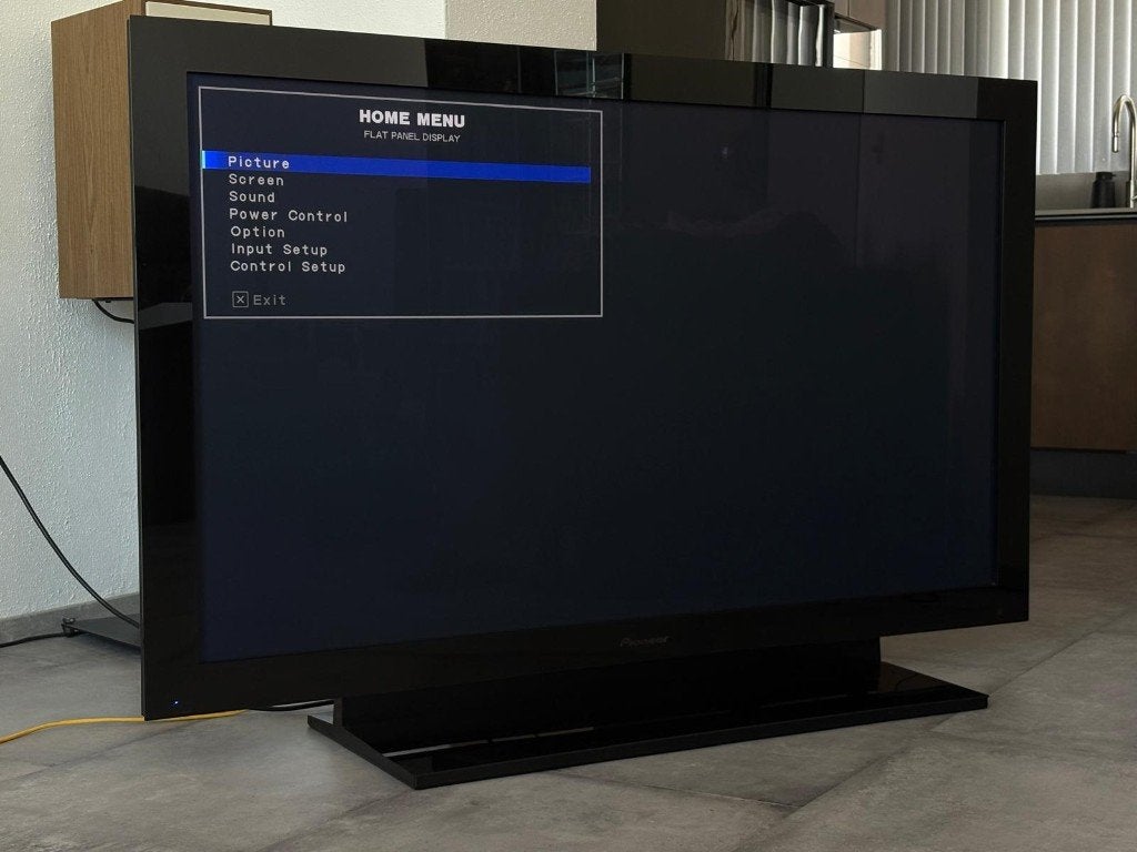 Pioneer KURO KRP-600M 60" Full HD Plasma, Audio, Tv en Foto, Ophalen, 50 Hz, Zo goed als nieuw, Pioneer