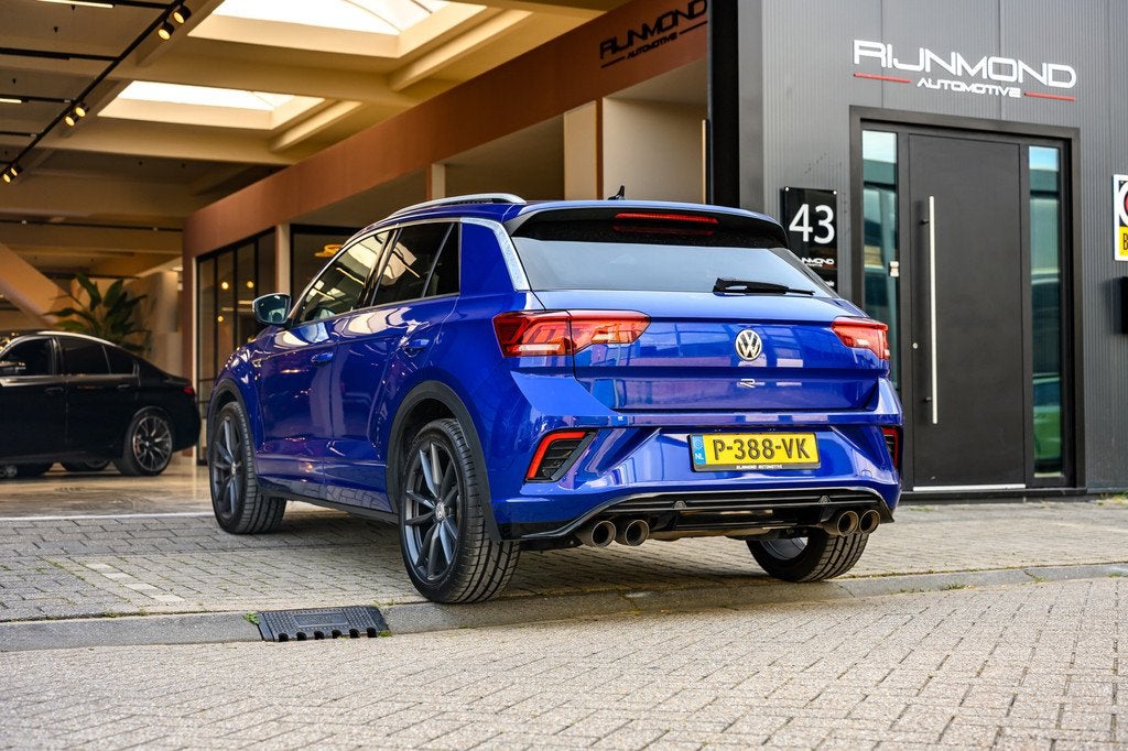 Volkswagen T-Roc 2.0 TSI 4Motion R|Pano|Akrapovic|Carplay|Ca, Automaat, Stof, Gebruikt, 4 cilinders