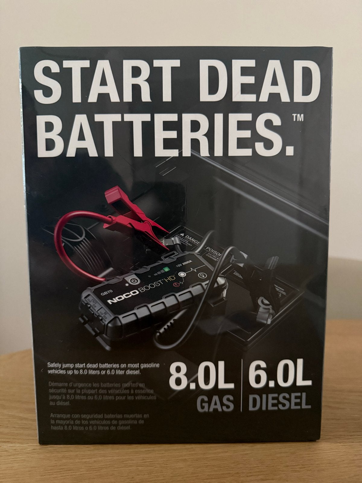 NIEUW! NOCO BOOS HD GB70 JUMPSTARTER 12V 2000A STARTBOOSTER, Auto-onderdelen, Nieuw, Universele onderdelen