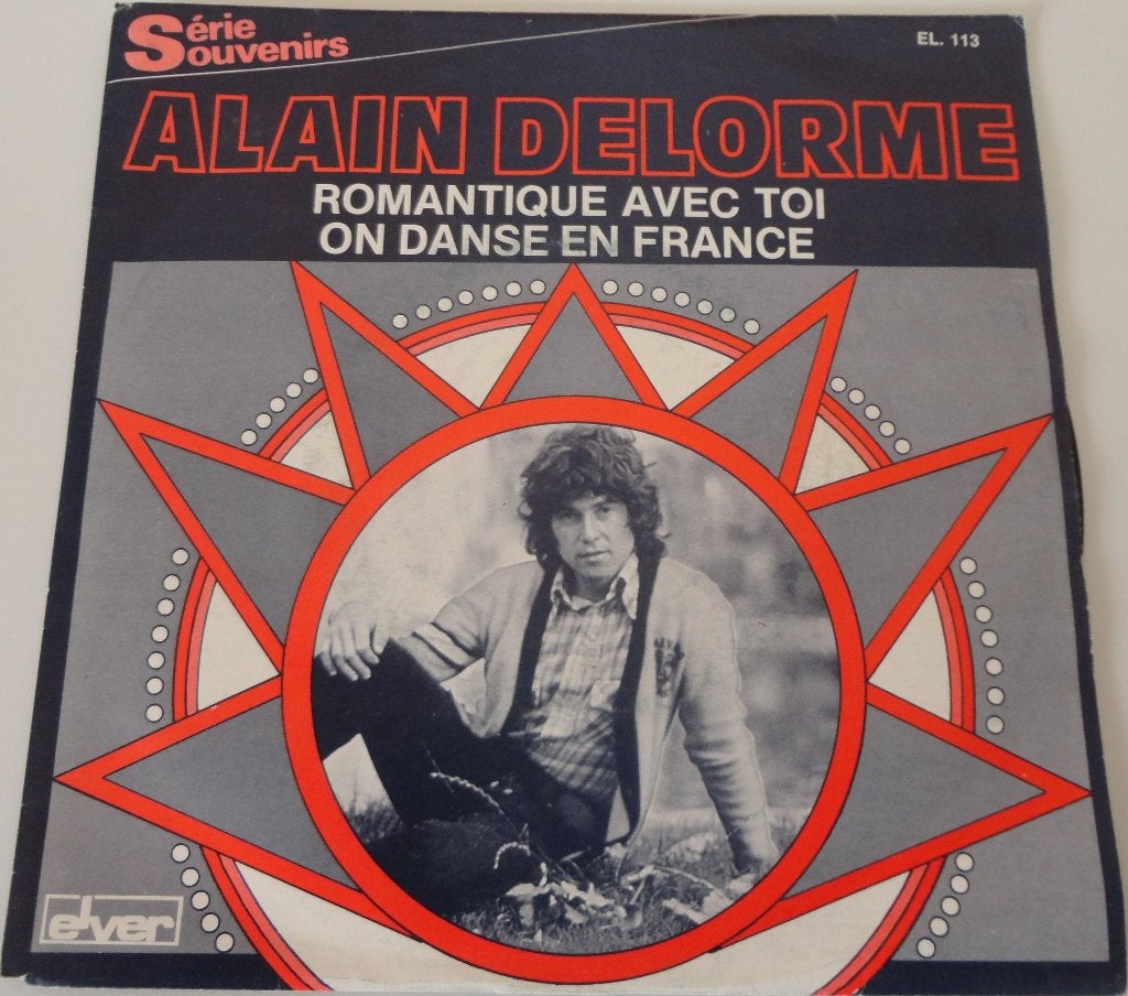 Alain Delorme > Romantique avec toi, Ophalen of Verzenden, Gebruikt, 7 inch, Pop
