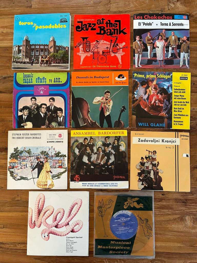 Diverse vinyl platen klassiek, Ophalen, Gebruikt, Overige formaten, Overige typen