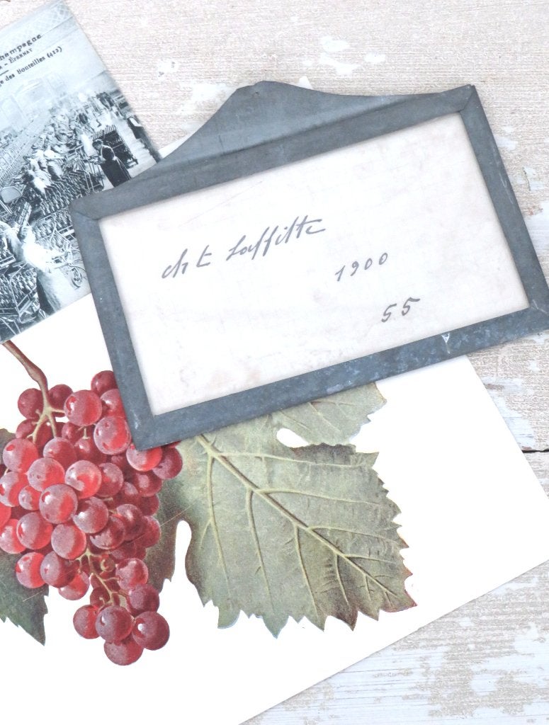 Antiek Frans wijnlabel “Château Lafitte”1900 No. 55, Ophalen of Verzenden