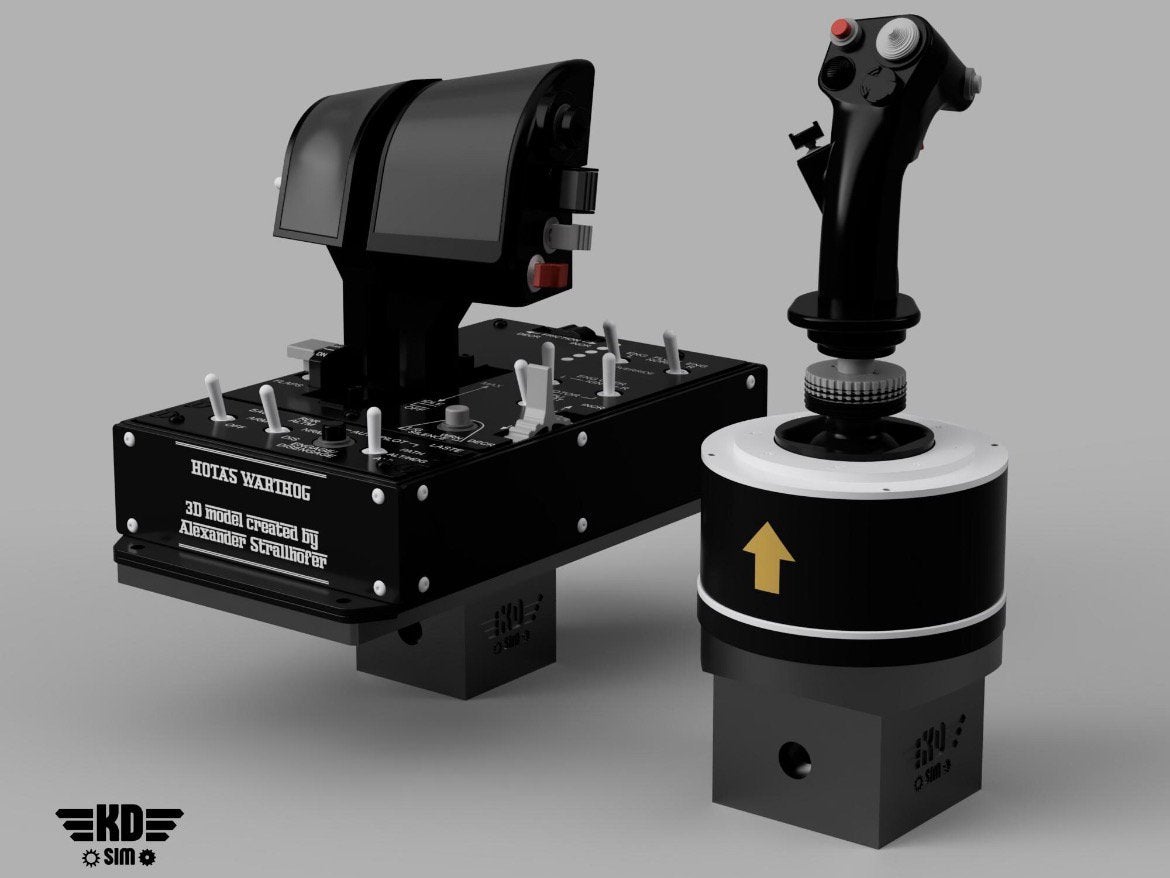 Hotas Warthog Mount, Computers en Software, Joysticks, Ophalen of Verzenden, Zo goed als nieuw