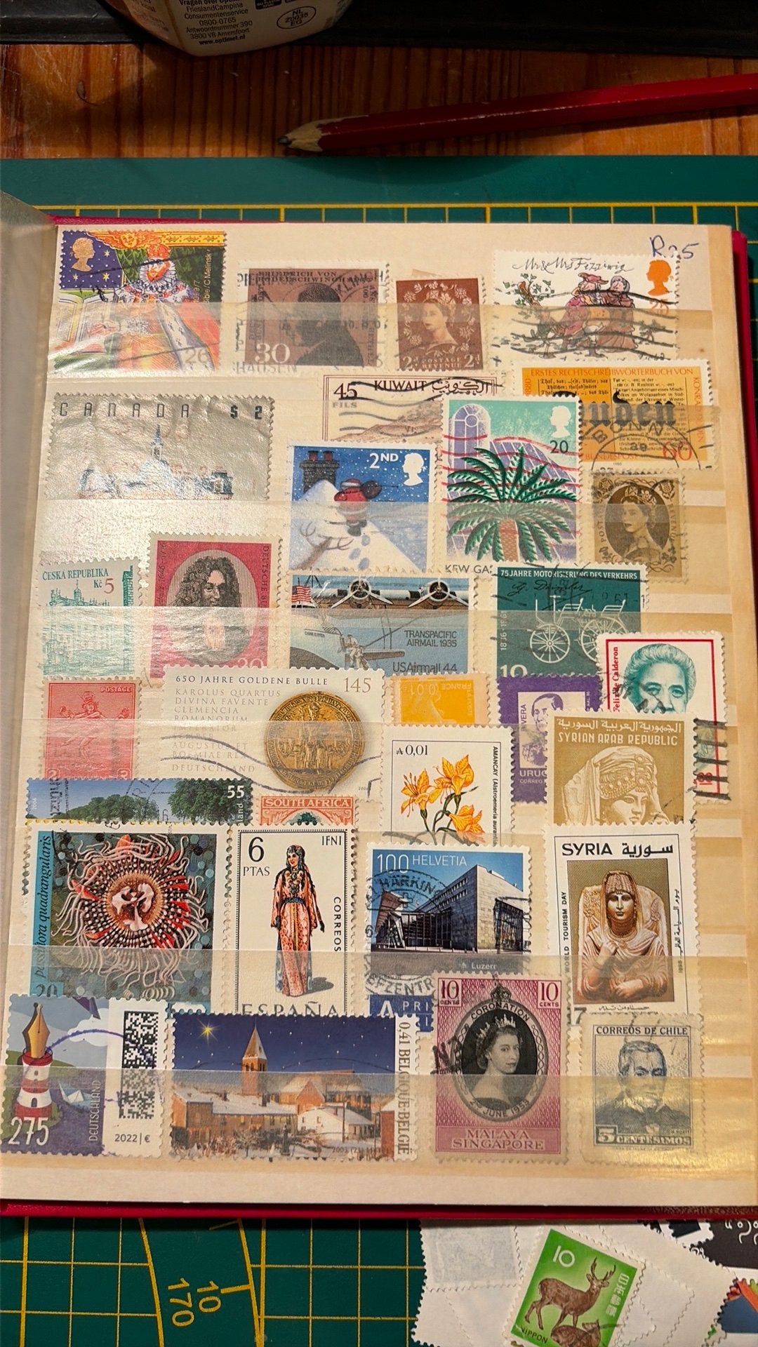 Leuke postzegels Wereld R25, Verzenden, Buitenland