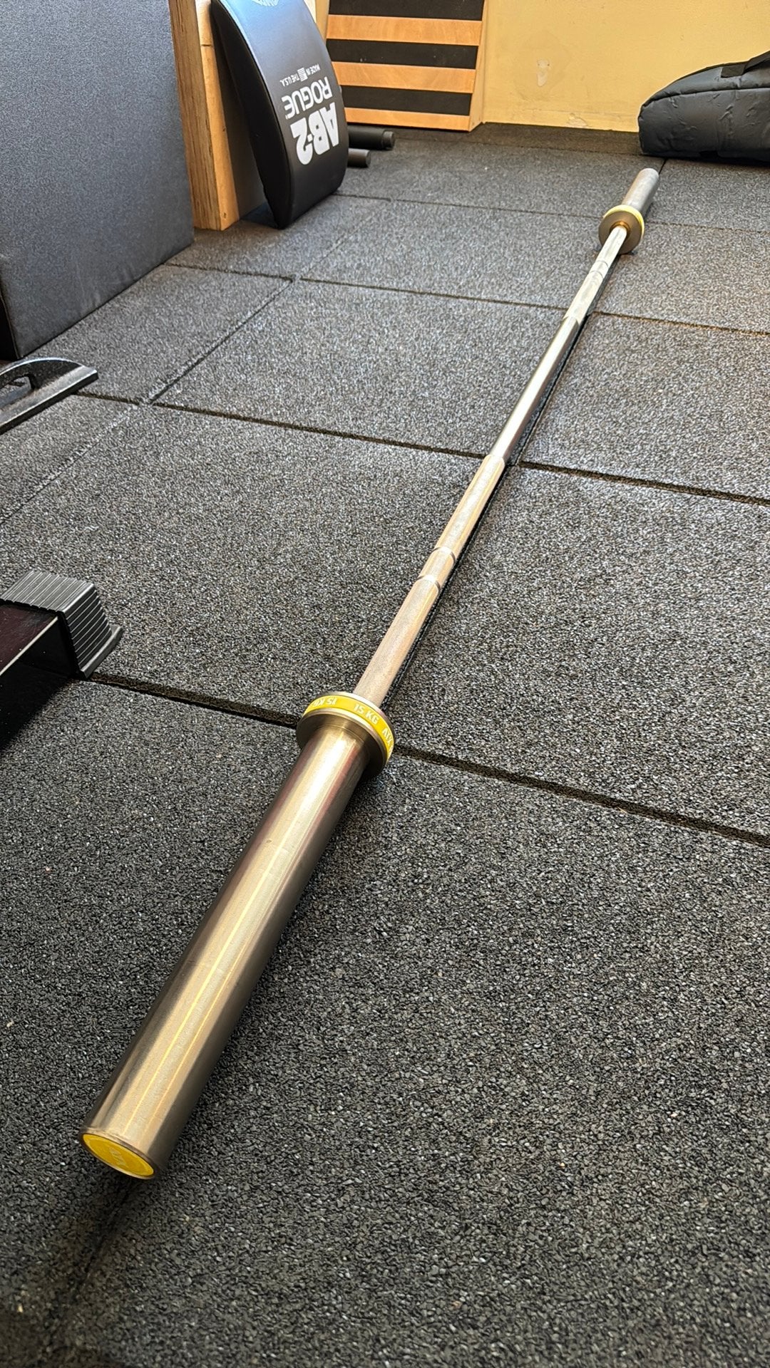 ATX Training Bar 15 kg, Ophalen, Zo goed als nieuw, Benen, Halterstangen